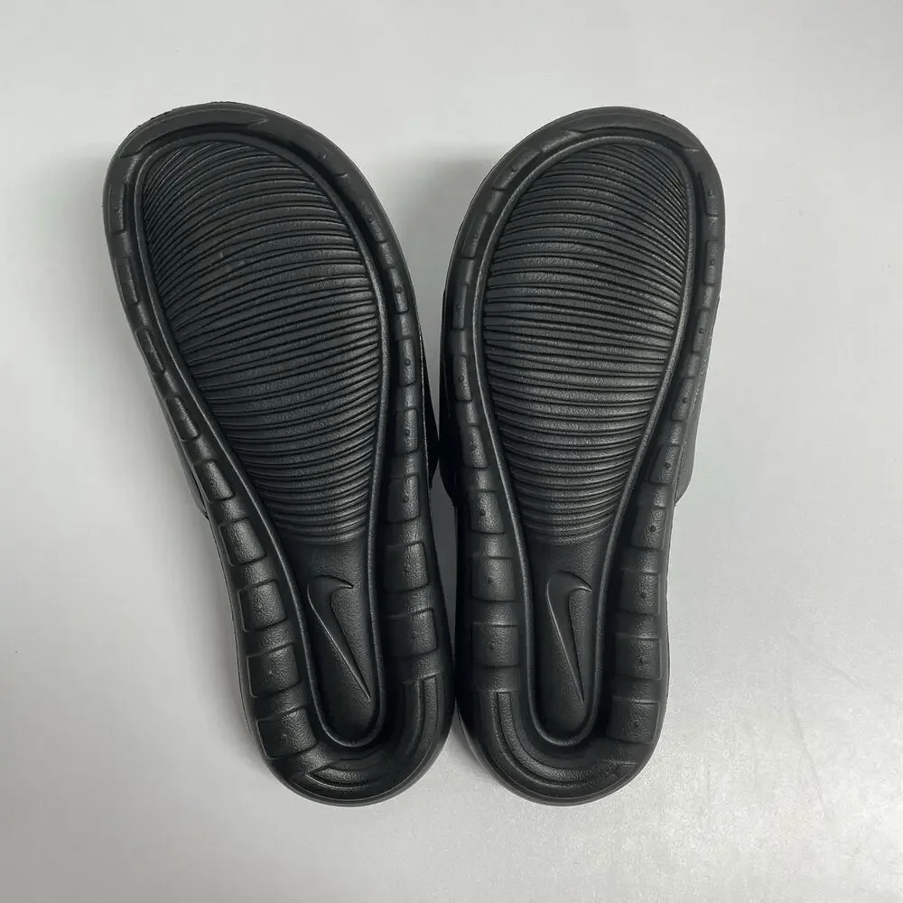 Nike Victori One Slide Black Metallic Gold CN9675 006 Size 8 Men Sandal Slipper